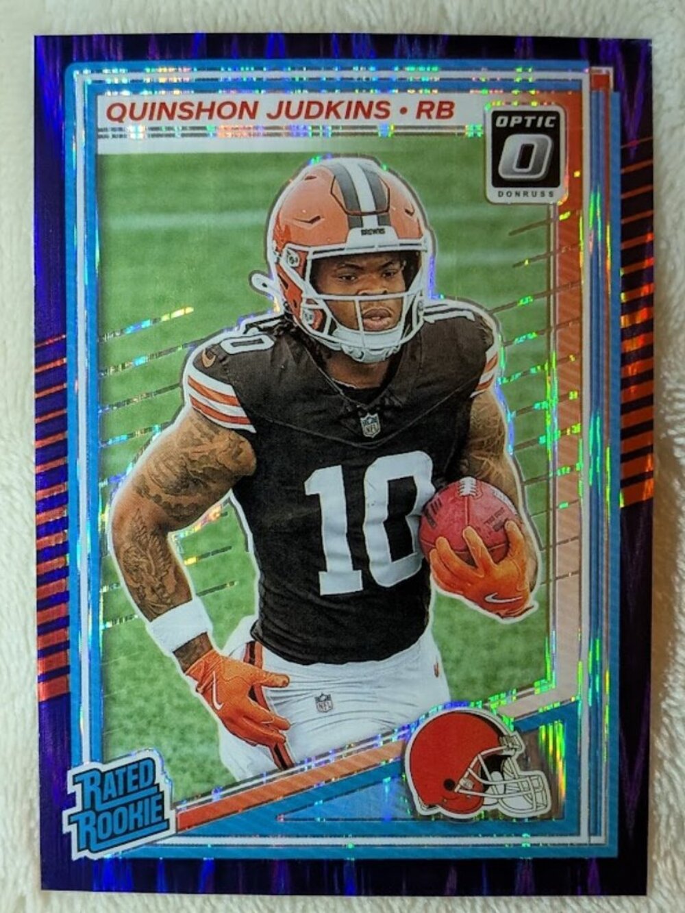 2025 Panini Rated Rookie QUINSHON JUDKINS #252